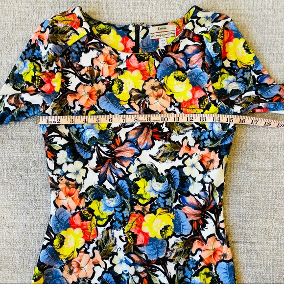 Erdem Floral Jersey Knit Dress - Picture 6 of 11